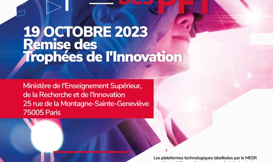 19 Octobre : Assemblée générale de PFT Innovalo & remise des Trophées de l’Innovation 2023